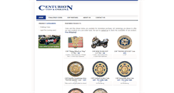 Desktop Screenshot of centurioncoin.com